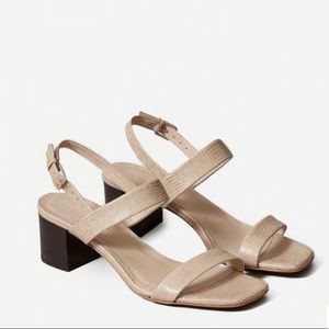 Everlane double strap block heel 6.5